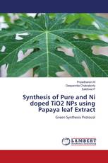 Synthesis of Pure and Ni doped TiO2 NPs using Papaya leaf Extract