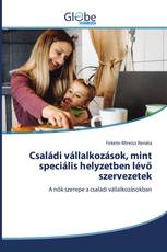 Családi vállalkozások, mint speciális helyzetben lévő szervezetek