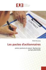 Les pactes d'actionnaires