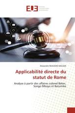 Applicabilité directe du statut de Rome