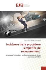 Incidence de la procédure simplifiée de recouvrement