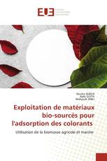 Exploitation de matériaux bio-sourcés pour l'adsorption des colorants