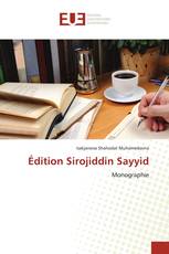 Édition Sirojiddin Sayyid