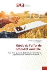 Étude de l’effet de potentiel variétale