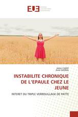 INSTABILITE CHRONIQUE DE L’EPAULE CHEZ LE JEUNE