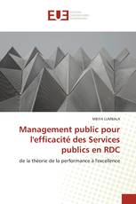 Management public pour l'efficacité des Services publics en RDC