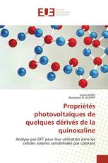 Propriétés photovoltaïques de quelques dérivés de la quinoxaline