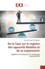 De la Taxe sur le registre des appareils Mobiles et de sa suppression