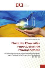 Etude des Pérovskites respectueuses de l'environnement