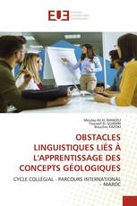 OBSTACLES LINGUISTIQUES LIÉS À L'APPRENTISSAGE DES CONCEPTS GÉOLOGIQUES