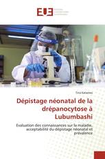 Dépistage néonatal de la drépanocytose à Lubumbashi