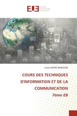 COURS DES TECHNIQUES D'INFORMATION ET DE LA COMMUNICATION 7ème EB