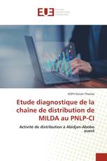 Etude diagnostique de la chaîne de distribution de MILDA au PNLP-CI