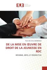 DE LA MISE EN ŒUVRE DE DROIT DE LA JEUNESSE EN RDC