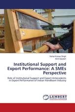 Institutional Support and Export Performance: A SMEs Perspective