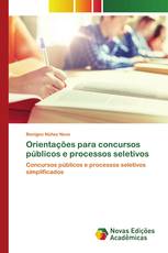 Orientações para concursos públicos e processos seletivos