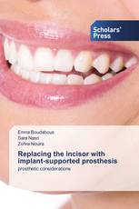 Replacing the incisor with implant-supported prosthesis