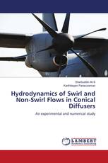 Hydrodynamics of Swirl and Non-Swirl Flows in Conical Diffusers