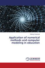 Application of numerical methods and computer modeling in education