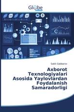 Axborot Tеxnologiyalari Asosida Yaylovlardan Foydalanish Samaradorligi