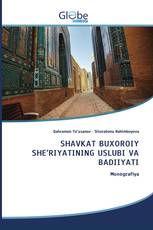 SHAVKAT BUXOROIY SHE’RIYАTINING USLUBI VA BADIIYАTI