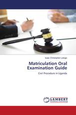 Matriculation Oral Examination Guide