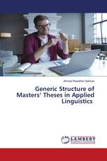 Generic Structure of Masters’ Theses in Applied Linguistics