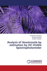 Analysis of Anastrozole by estimation by UV–Visible Spectrophotometer