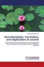 Documentation, translation, and digitization of ancient