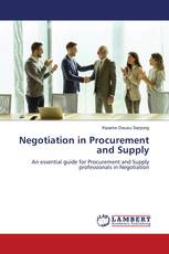 Negotiation in Procurement and Supply