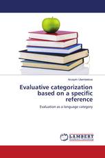 Evaluative categorization based on a specific reference