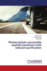 Photocatalytic permeable asphalt pavement with exhaust purification