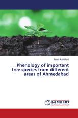 Phenology of important tree species from different areas of Ahmedabad