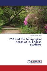 ESP and the Pedagogical Needs of PG English students