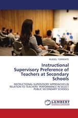 Instructional Supervisory Preference of Teachers at Secondary Schools