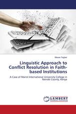 Linguistic Approach to Conflict Resolution in Faith-based Institutions