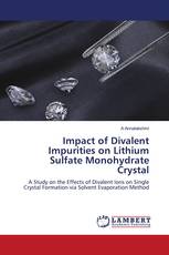 Impact of Divalent Impurities on Lithium Sulfate Monohydrate Crystal