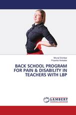 BACK SCHOOL PROGRAM FOR PAIN & DISABILITY IN TEACHERS WITH LBP