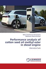 Performance analysis of cotton seed oil methyl ester in diesel engine