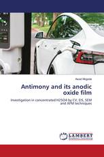 Antimony and its anodic oxide film