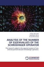 ANALYSIS OF THE NUMBER OF EIGENVALUES OF THE SCHRÖDINGER OPERATOR