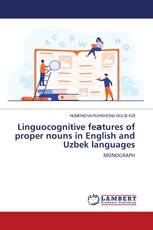Linguocognitive feаtures of proper nouns in English and Uzbek languages