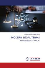 MODERN LEGAL TERMS