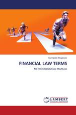 FINANCIAL LAW TERMS