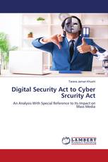 Digital Security Act to Cyber Srcurity Act