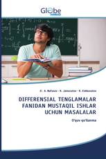 DIFFERENSIAL TENGLAMALAR FANIDAN MUSTAQIL ISHLAR UCHUN MASALALAR