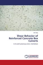 Shear Behavior of Reinforced Concrete Box Culverts