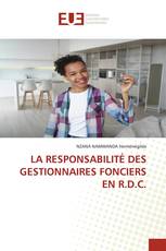 LA RESPONSABILITÉ DES GESTIONNAIRES FONCIERS EN R.D.C.