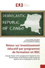 Retour sur investissement éducatif par programme de formation en RDC