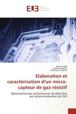Elaboration et caractérisation d’un micro-capteur de gaz résistif